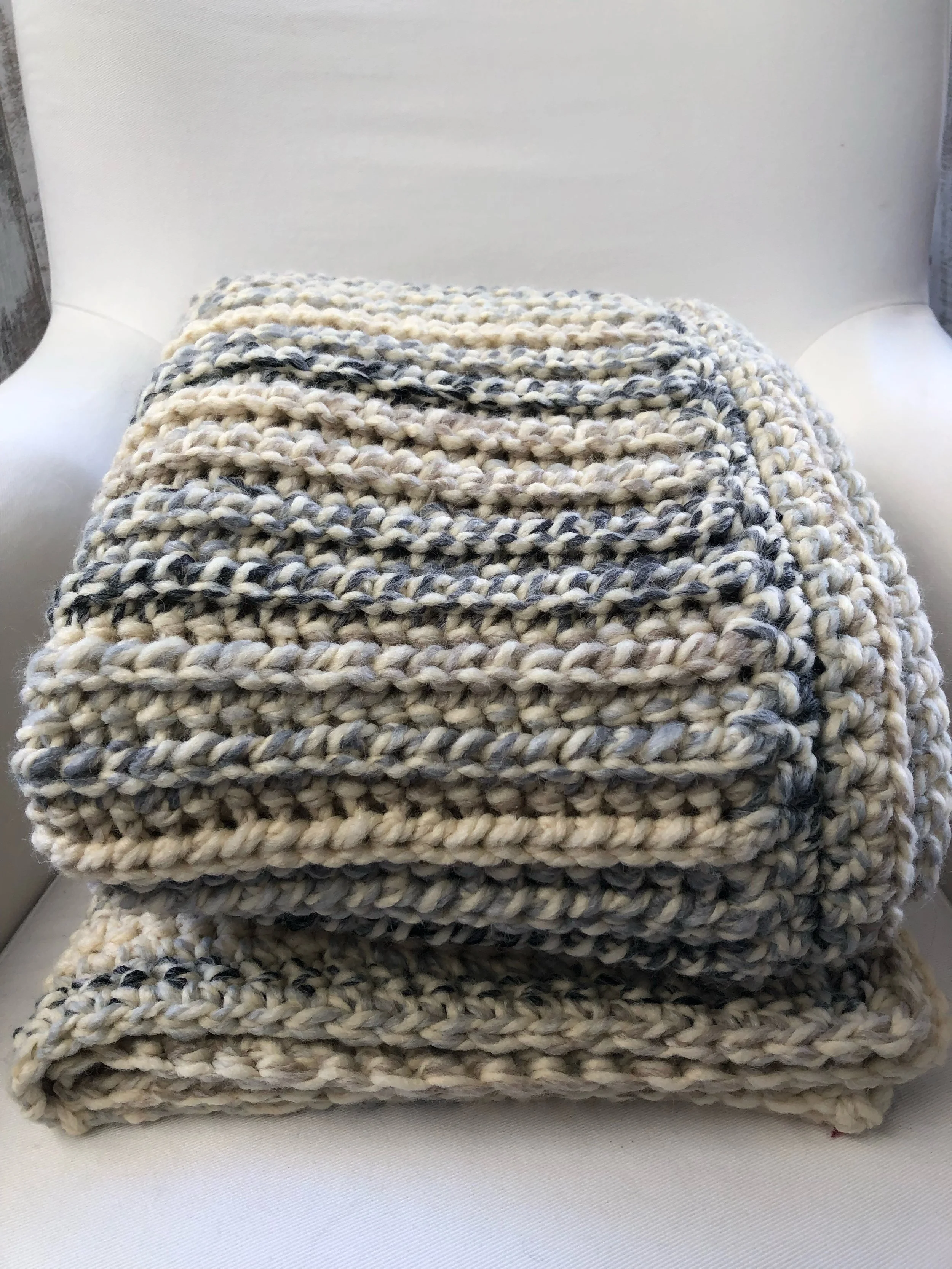 Handmade crochet blanket hotsell